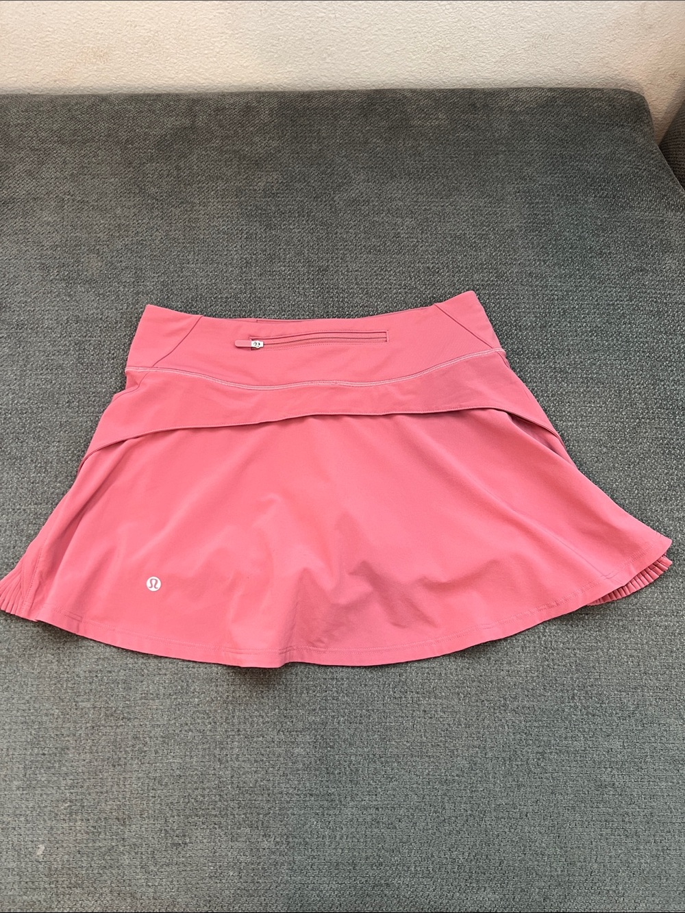 lululemon athletica Pink Asymmetrical Skater Mini Skirt - Picture 2 of 10